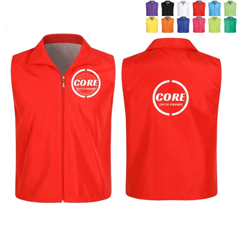 Adult Volunteer Activity Supermarket Uniform Vests 3