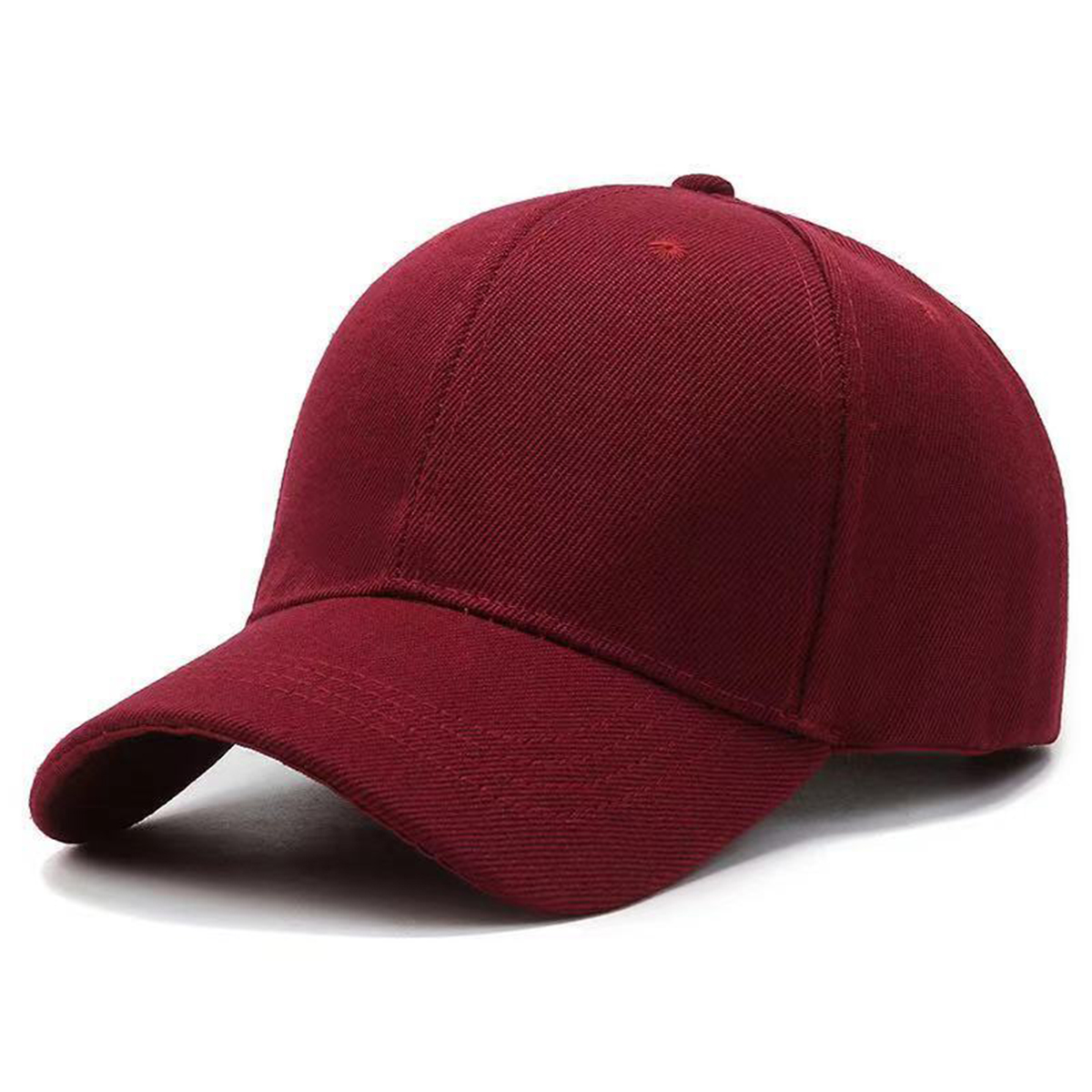 Solid Color Thick Outdoor Sun Hat Baseball Cap 3