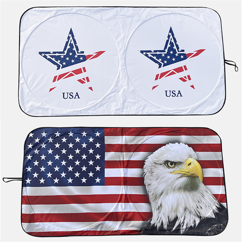 Foldable Full Color Car Windshield Sunshade 5