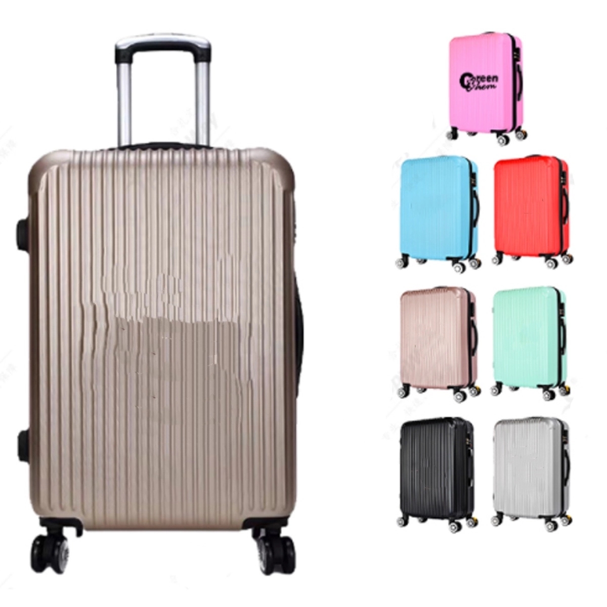 Carry on Luggage with Spinner Wheels 2