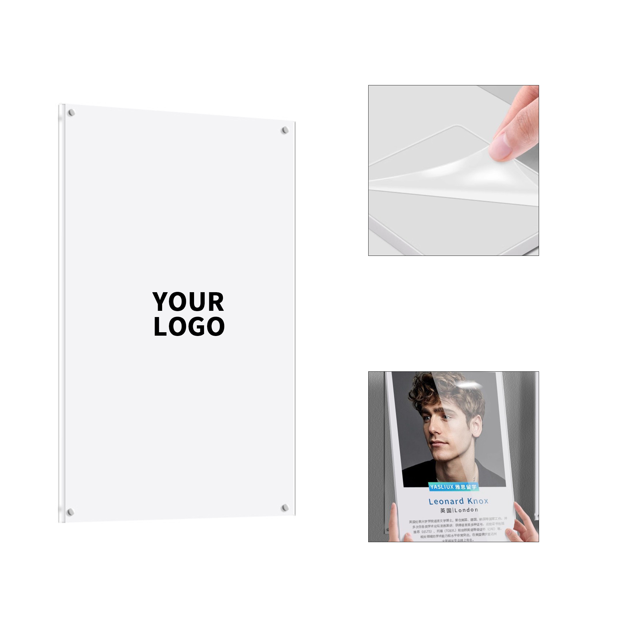 7" Magnetic Display Block Double Sided 2