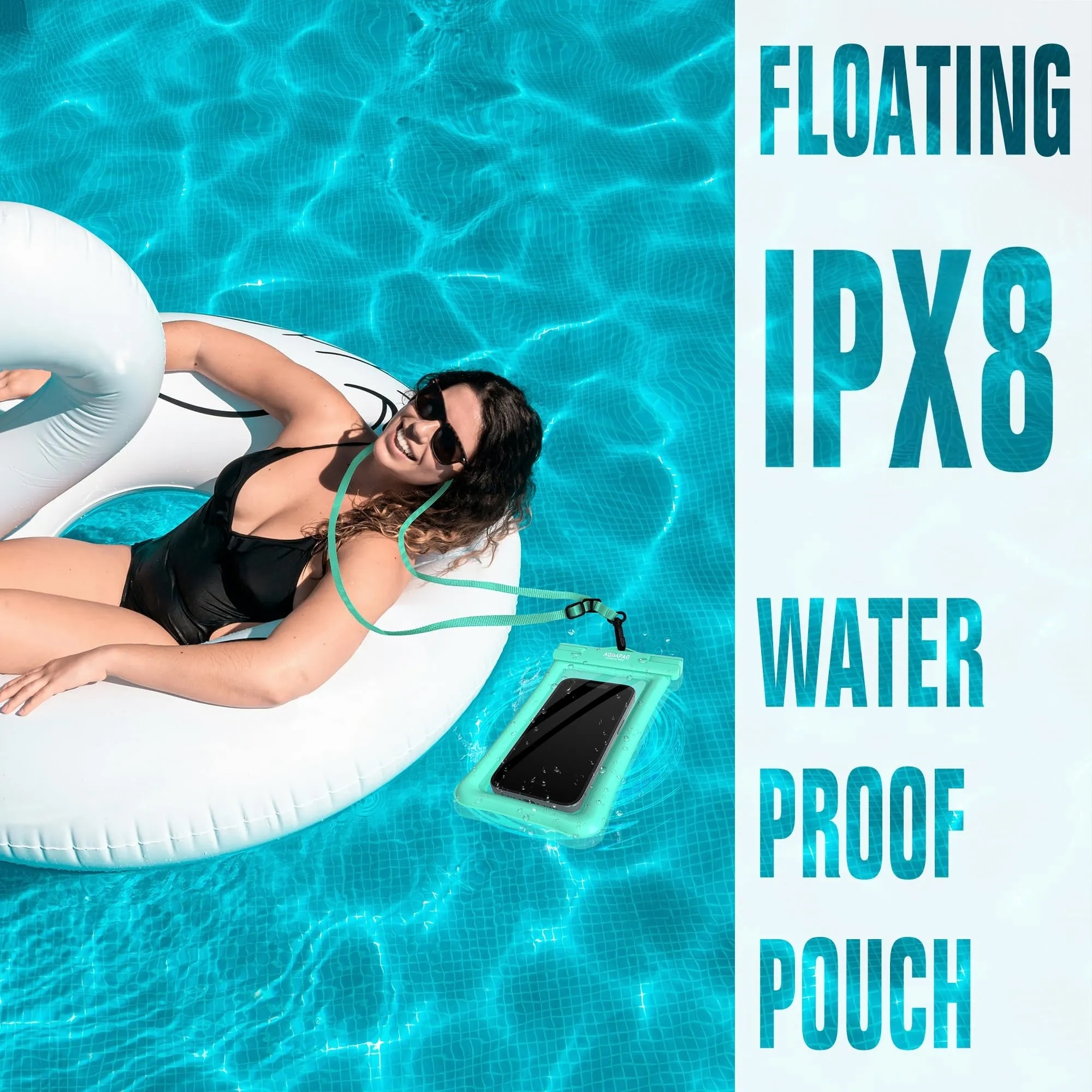 Floating Waterproof Phone Dry Bag 6