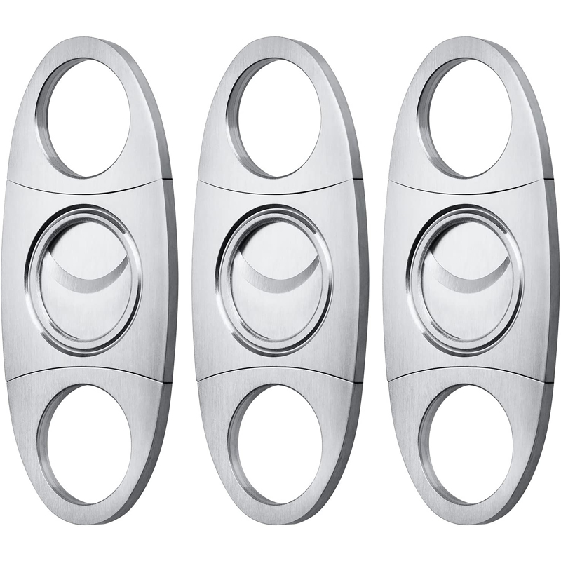Stainless Steel Cigar Cutter Guillotine 9