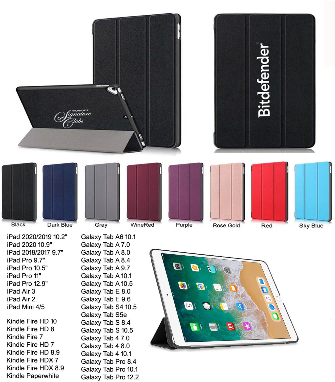 iBank ® Leatherette Case for iPad Mini 7 (A17 Pro) 2024 / Mini 6 8.3" 3