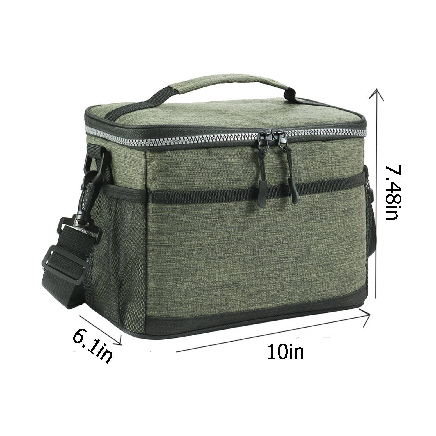 Outdoor Portable Insulated Lunch Bag 3