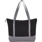 Repose 10oz Recycled Cotton Zippered Tote 56