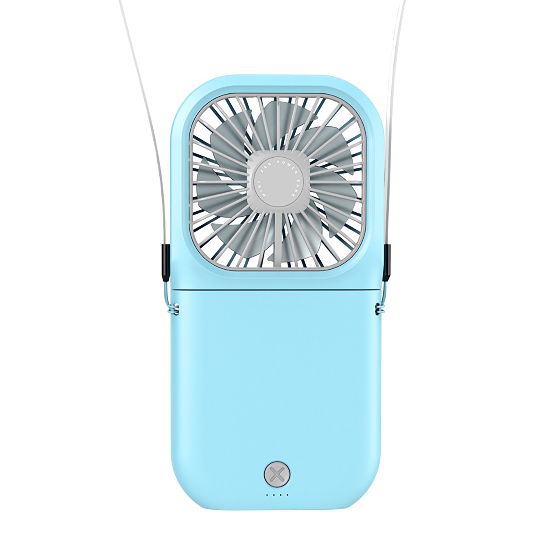 3000mAh Power Bank Fan With Phone Holder 2