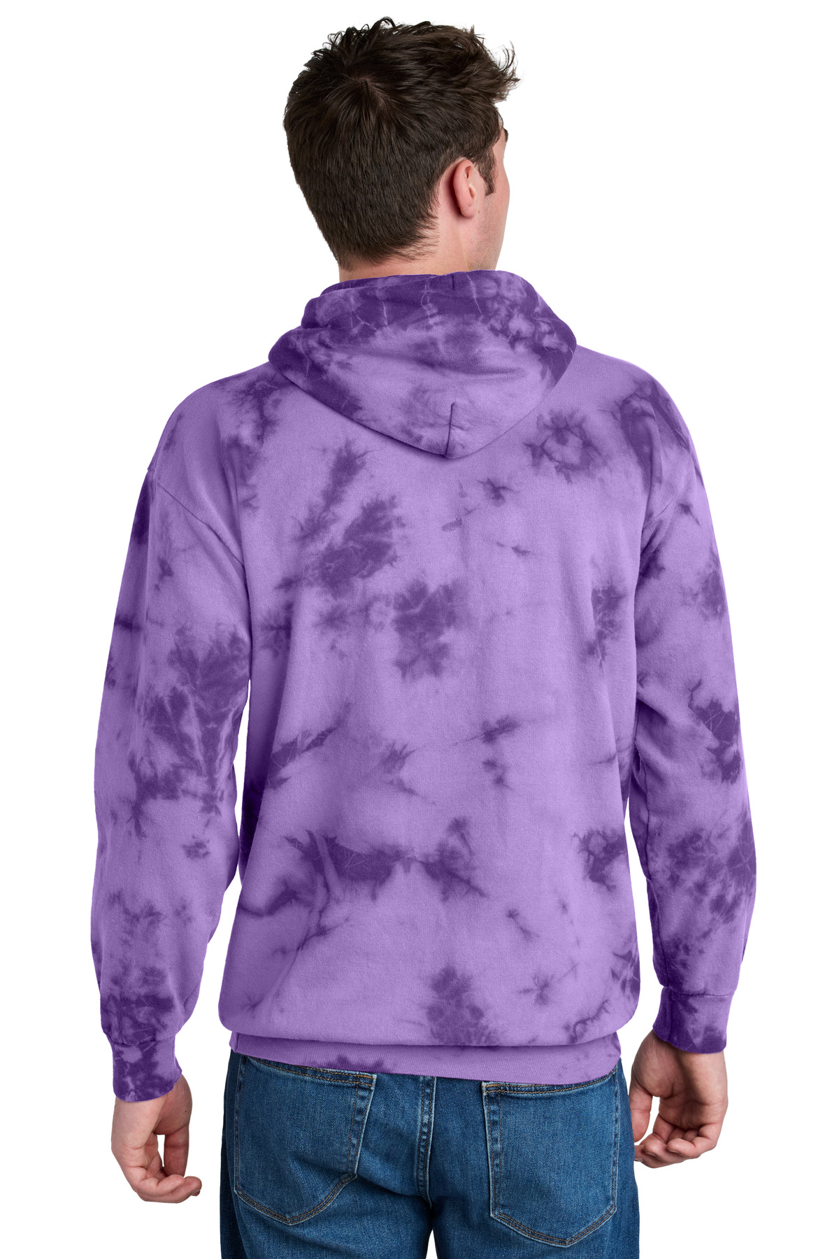 Port & Co Crystal Tie-Dye Pullover Hoodie PC144 50