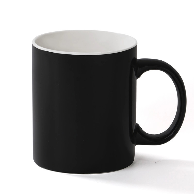 Custom 11 oz Smooth Ceramic Milk Cup 6