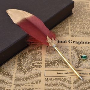 Pure Color Feather Pen 5