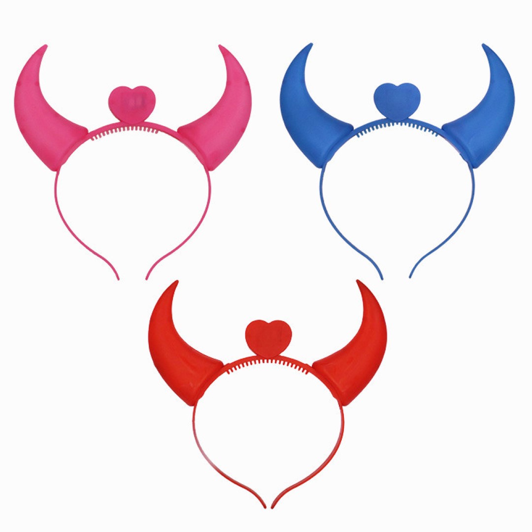 Flashing Party Ox Horns Headbands Glow 7