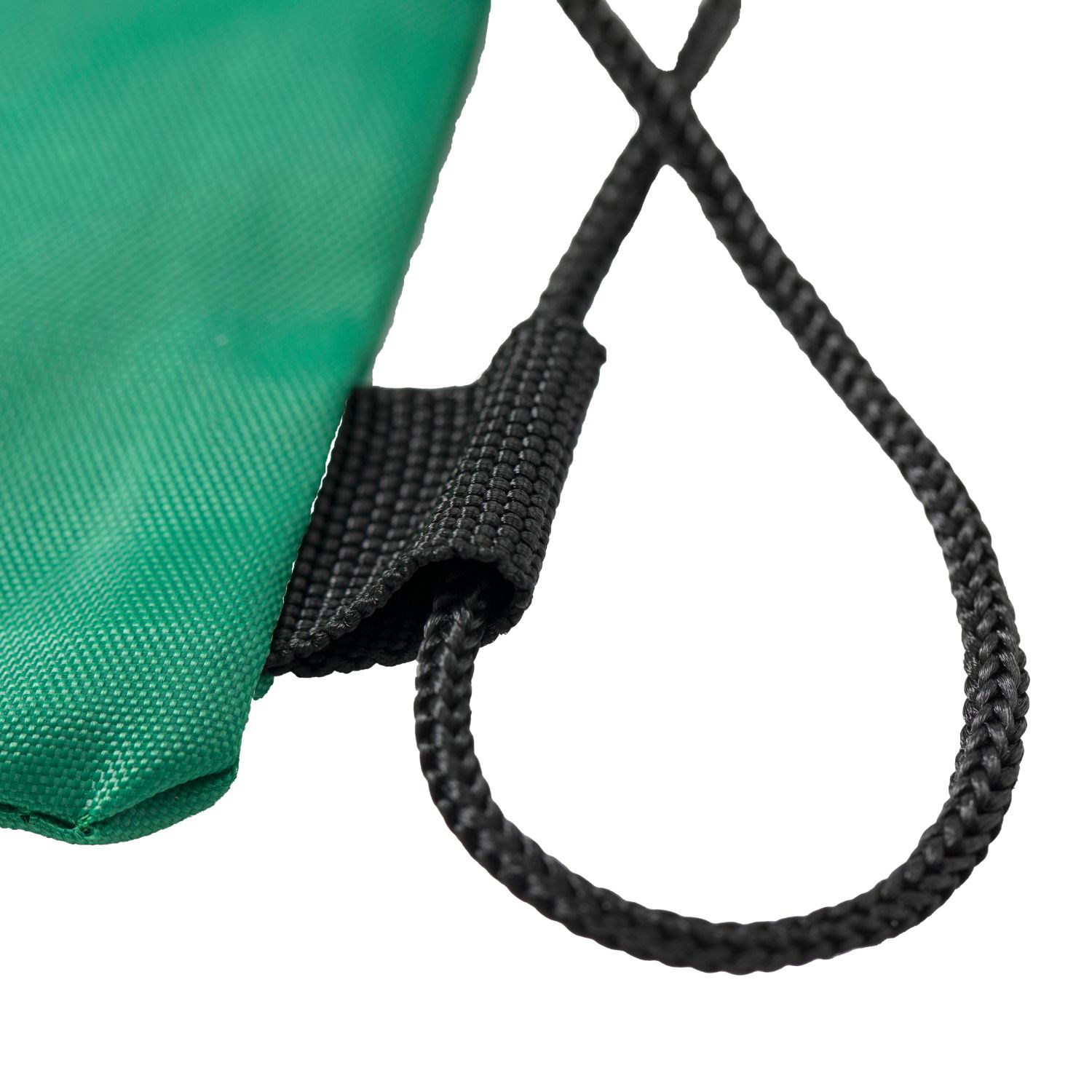 Heavy Duty Drawstring Cinch Up Side Mesh Pocket Backpack (15" x 18") 3