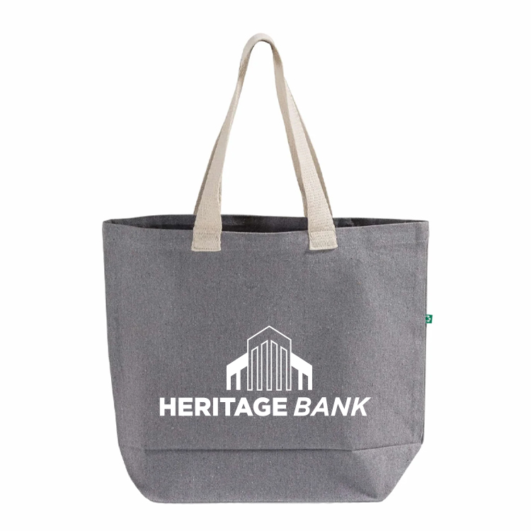 Trillium Trend Recycled Canvas Tote Bag 3