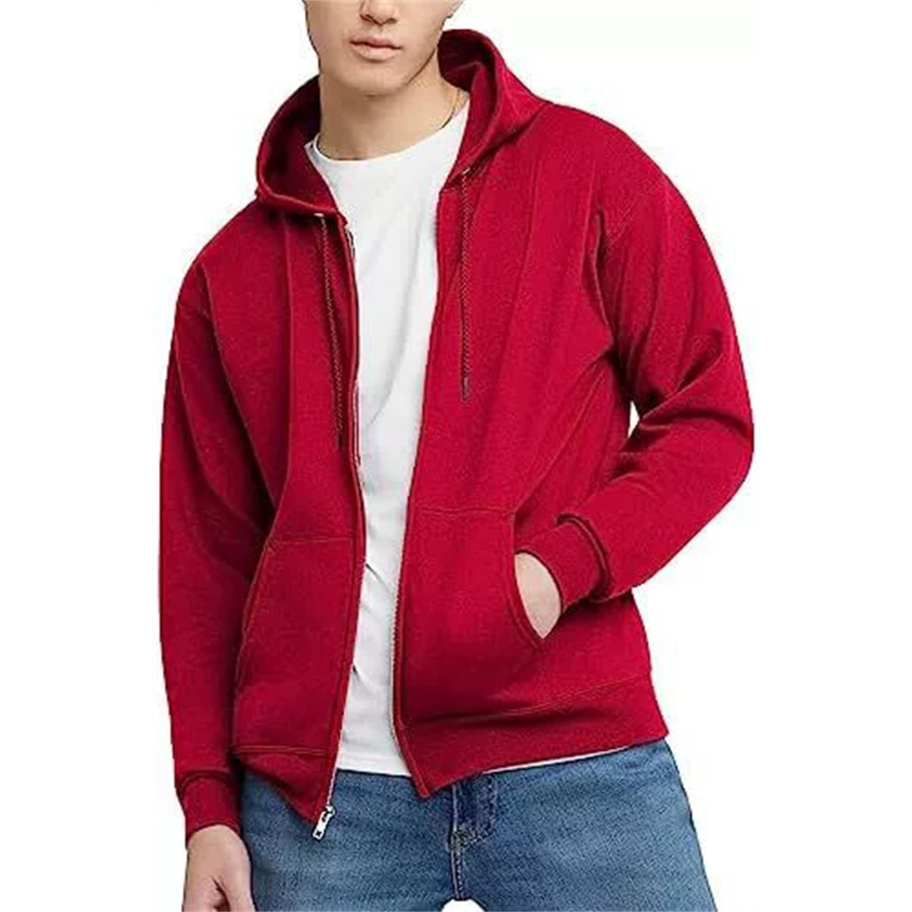Zip Hooded Sweatshirt for Men 15