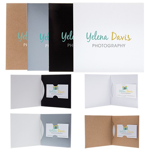Paper CD/DVD Business Card Folio