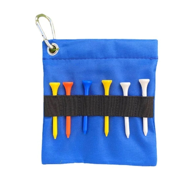 Nylon Golf Tee Bag with Carabiner 3