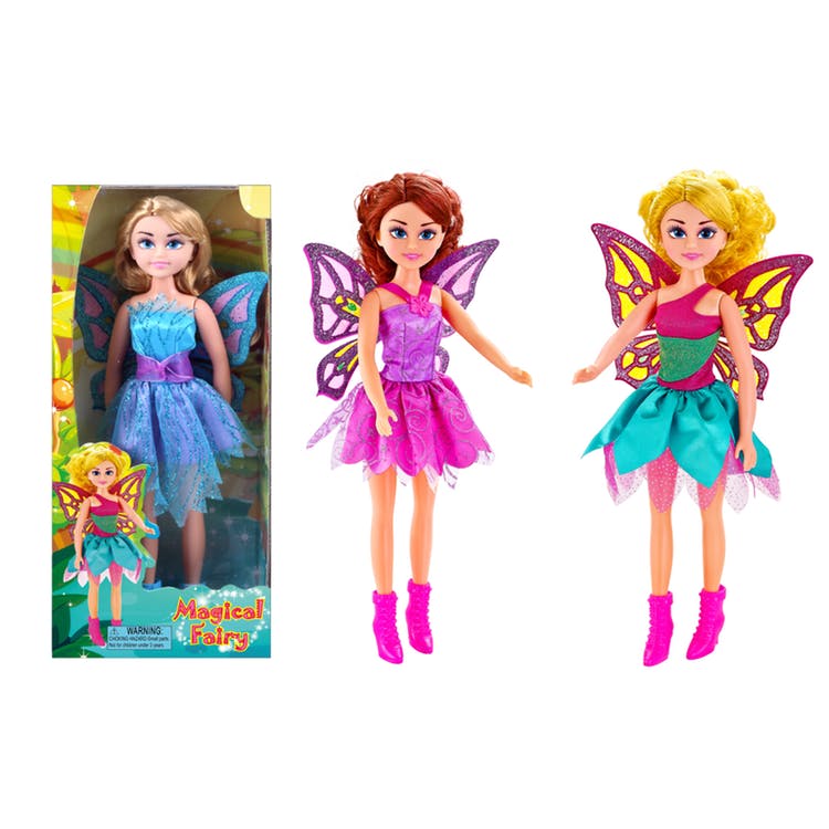 Magical Fairy Fashion Dolls - Assorted Styles 17.5"