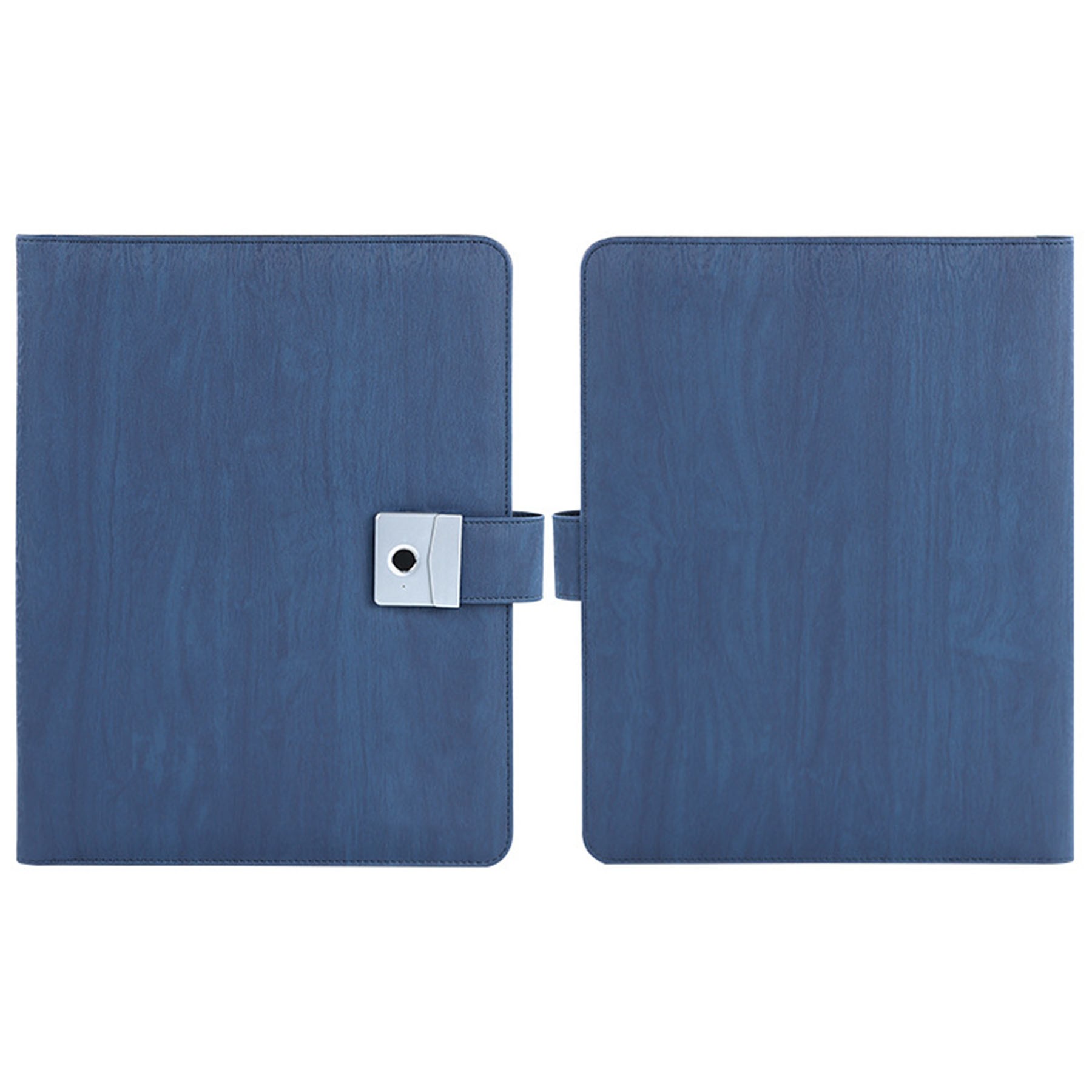 A4 Leather Meeting Clipboard Folder W/ Fingerprint Lock 5