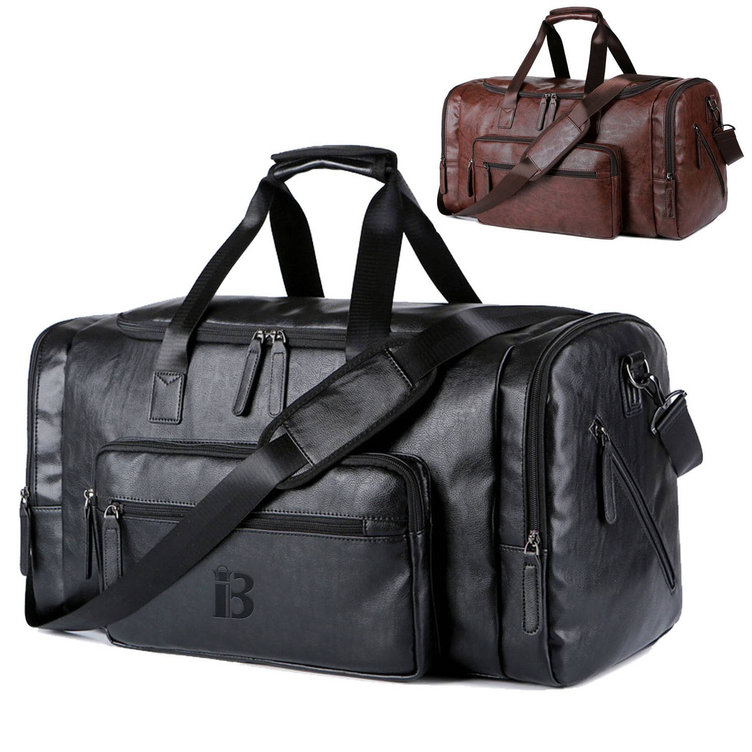 PU Leather Travel Duffel Bag 2