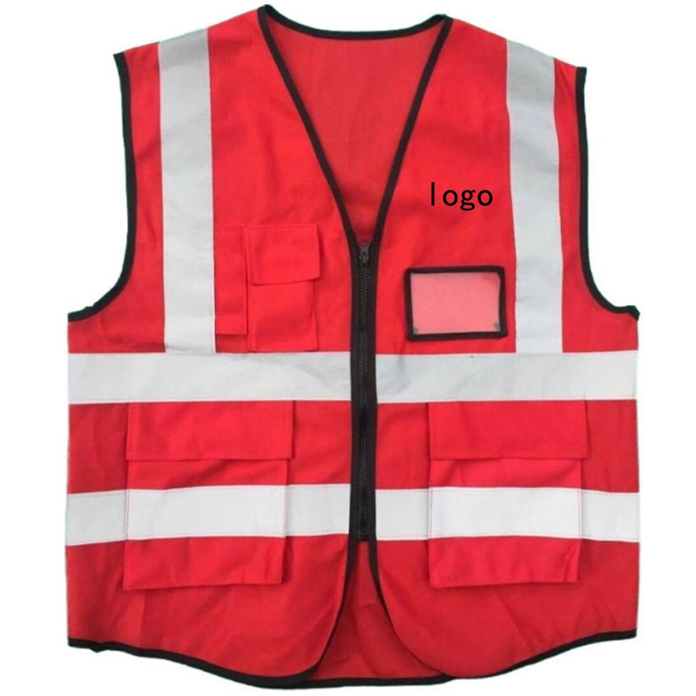 Reflective Safety Vest With Pockets 1