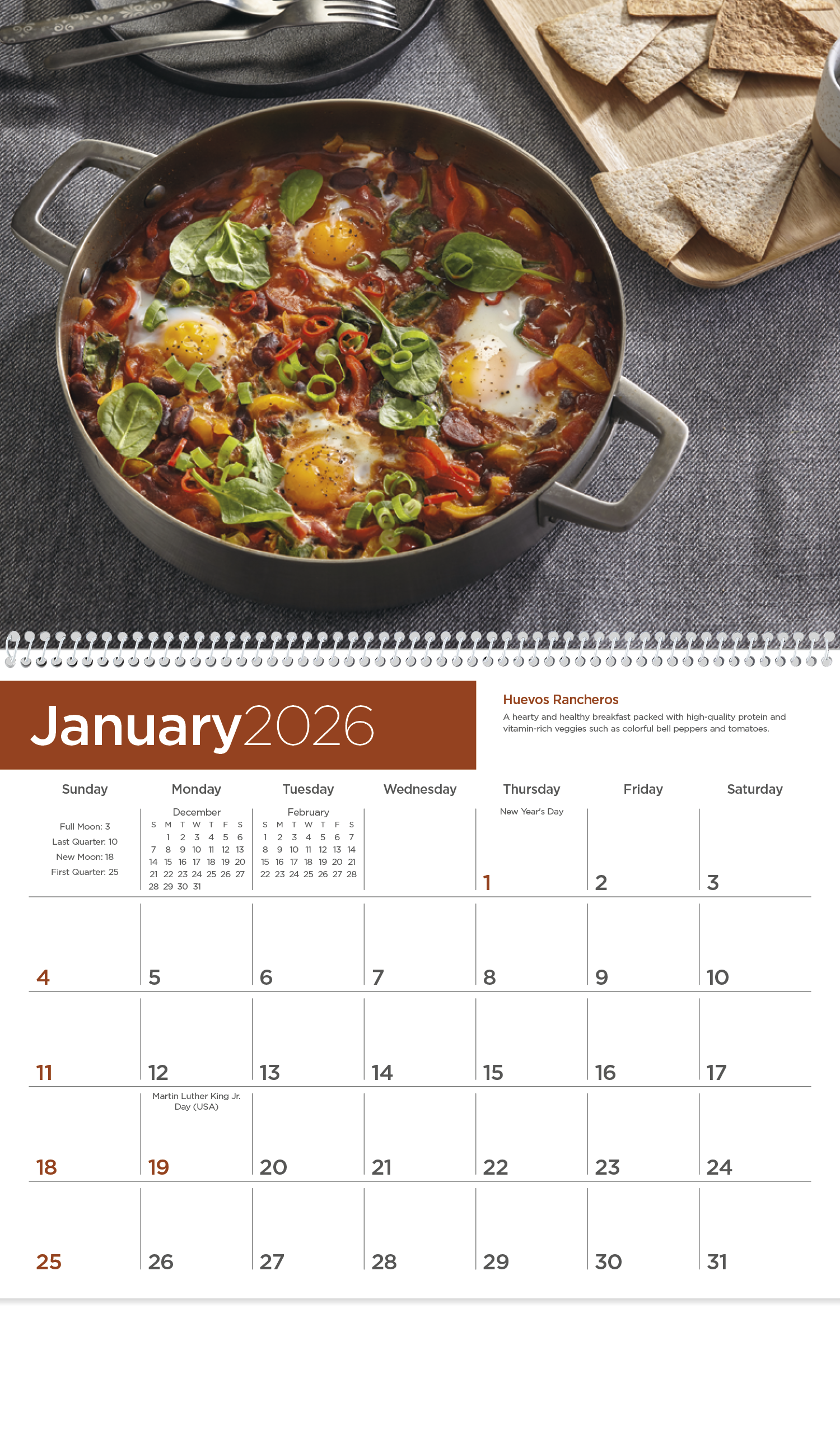 Triumph® Calendars Healthy Eating Calendar 20