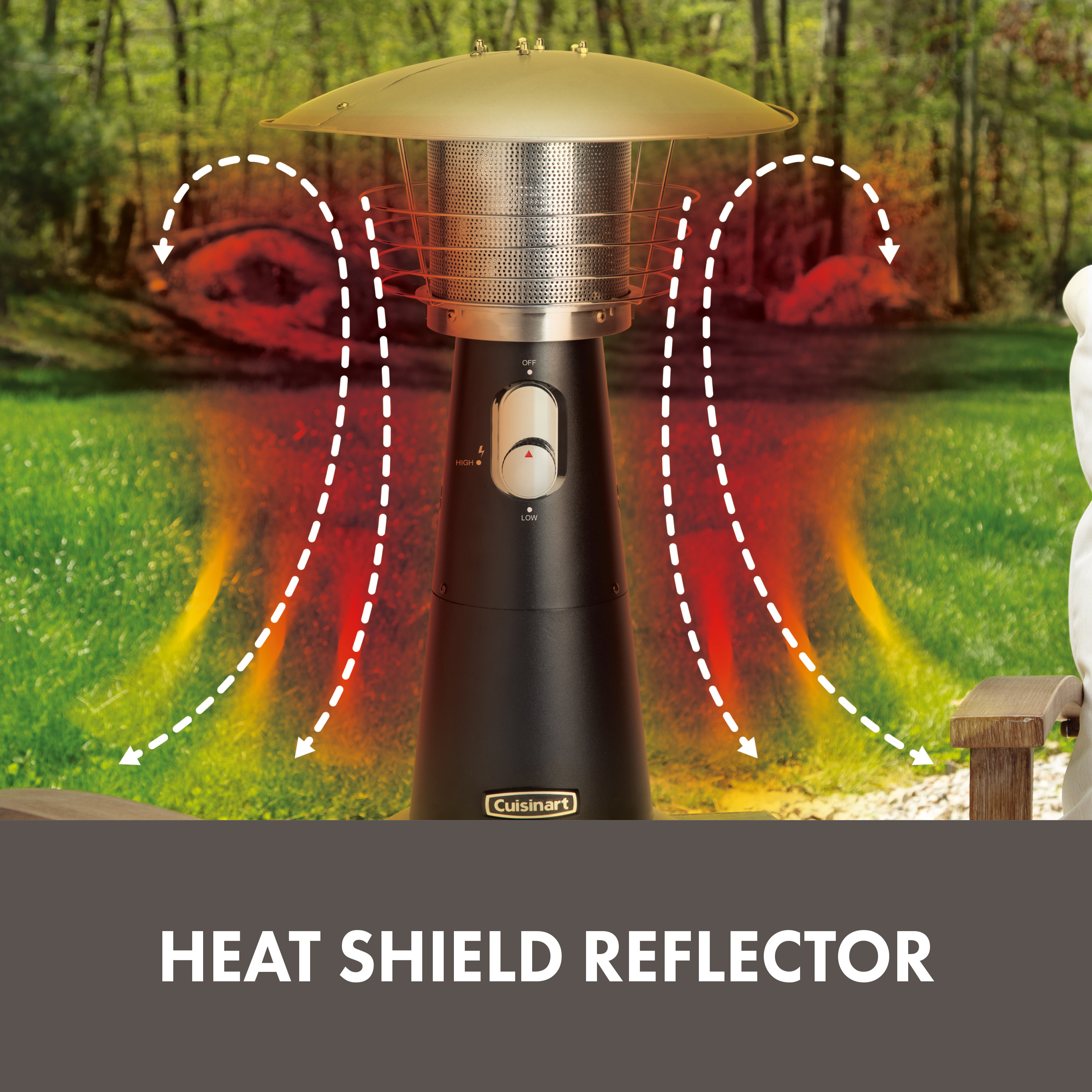 Cuisinart Outdoors® Tabletop Patio Heater 1