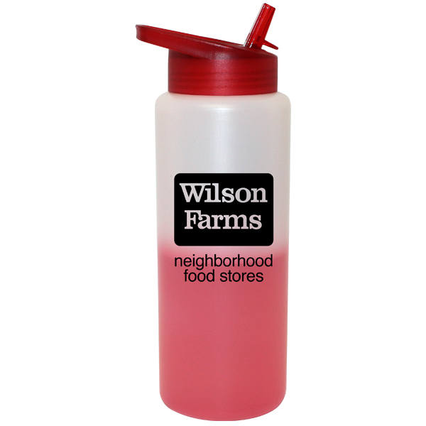 Mood 32 oz. Sports Bottle with Straw Cap Lid 19