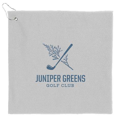 15" x 15" Recycled 300g Terry Polyester Towel 24