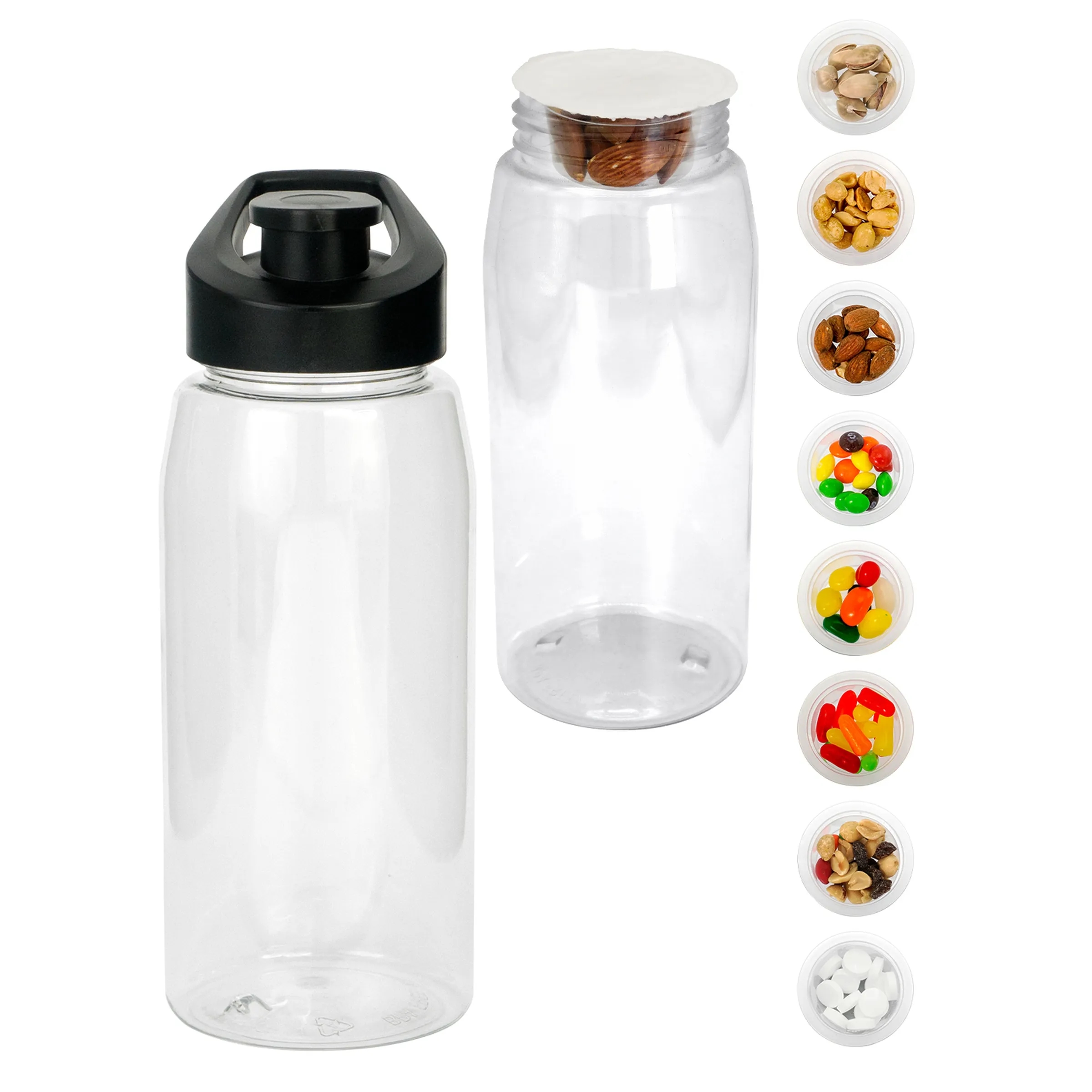 Easy Pour 25 oz. Recycled Snack Bottle 13