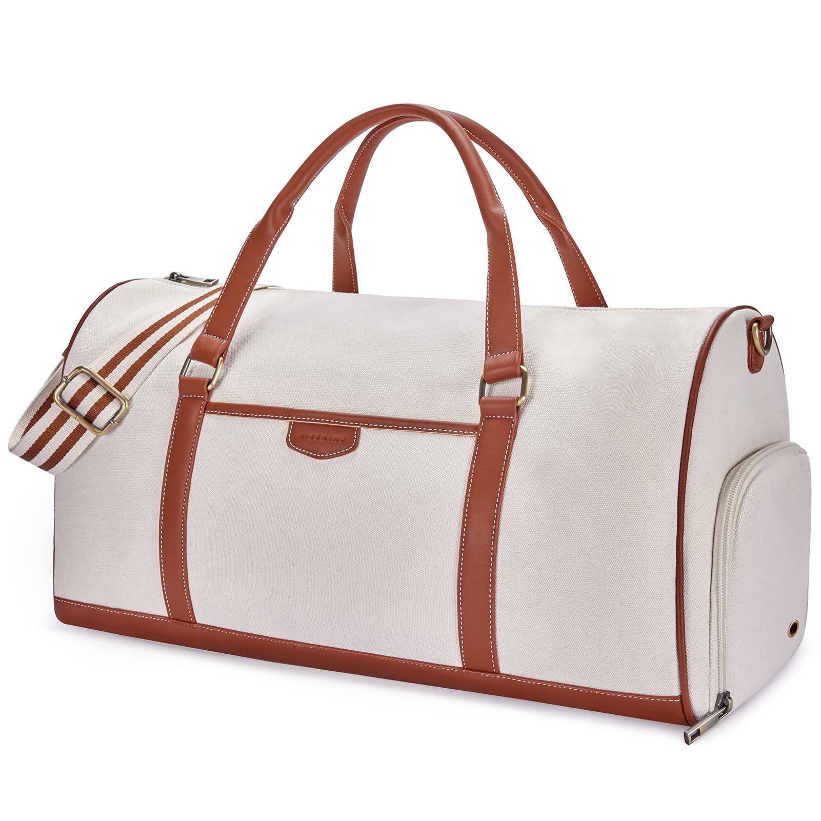 Canvas Weekend Luggage Duffel Bag 3