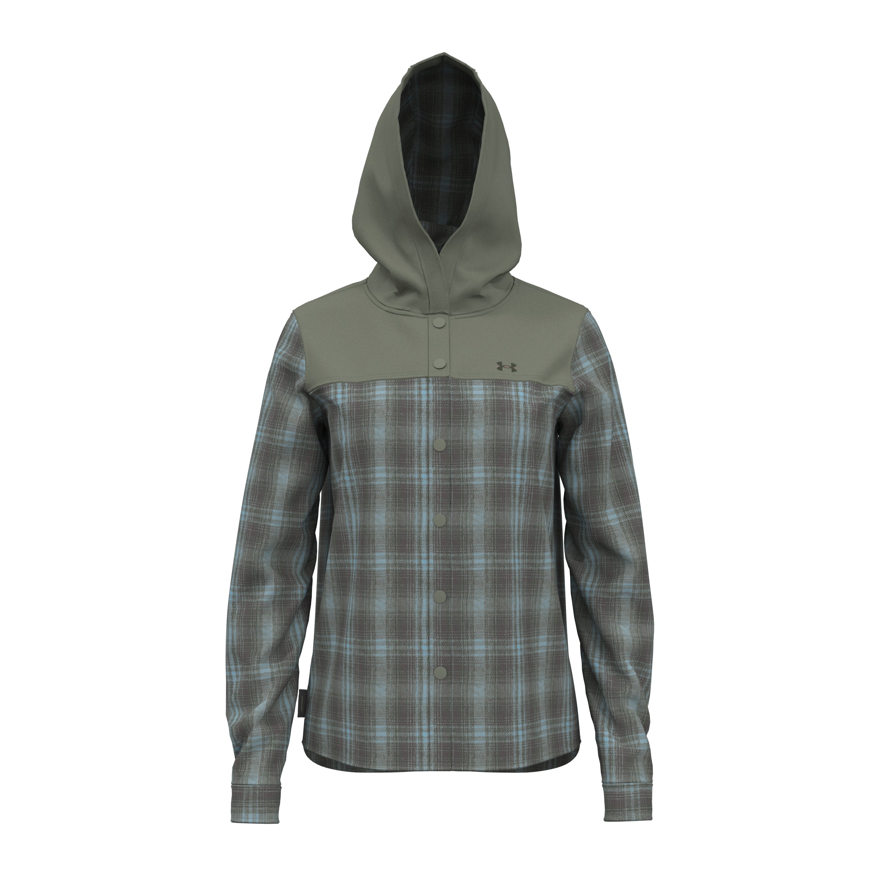 Women's UA Tradesman Flannel Hoodie  1