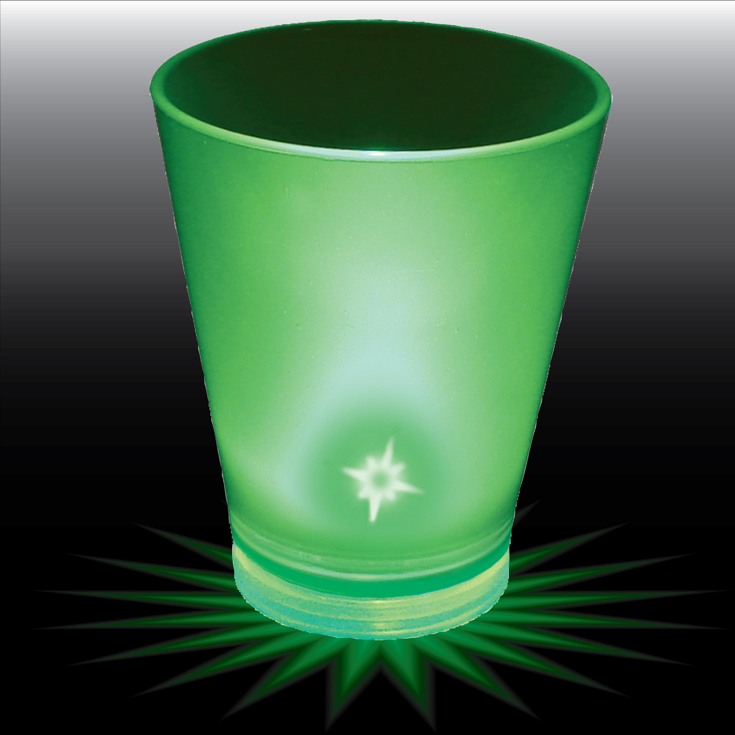 1.5oz Light Up Plastic Standard Shot Glass 12