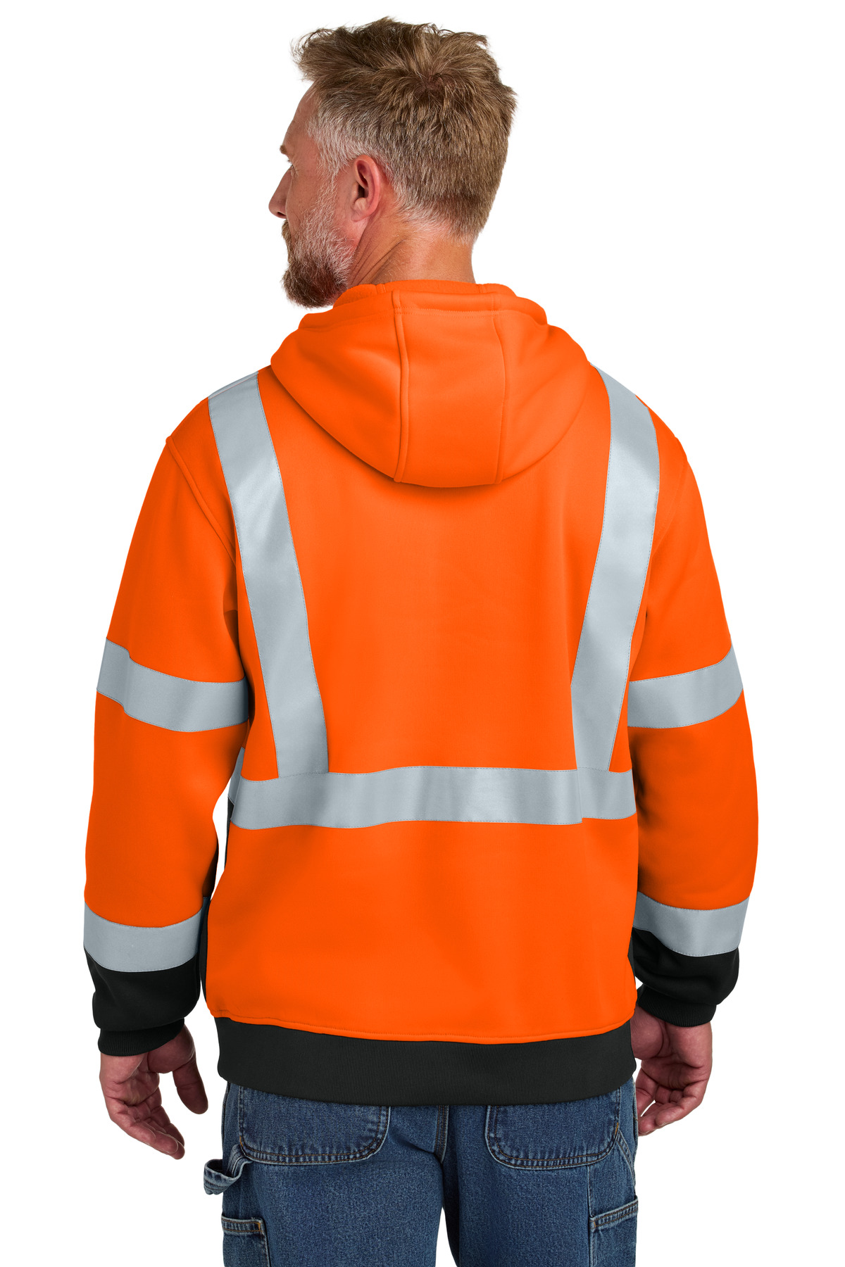 CornerStone ANSI 107 Class 3 Heavy-Duty Fleece Pullover Hoodie CSF301 9