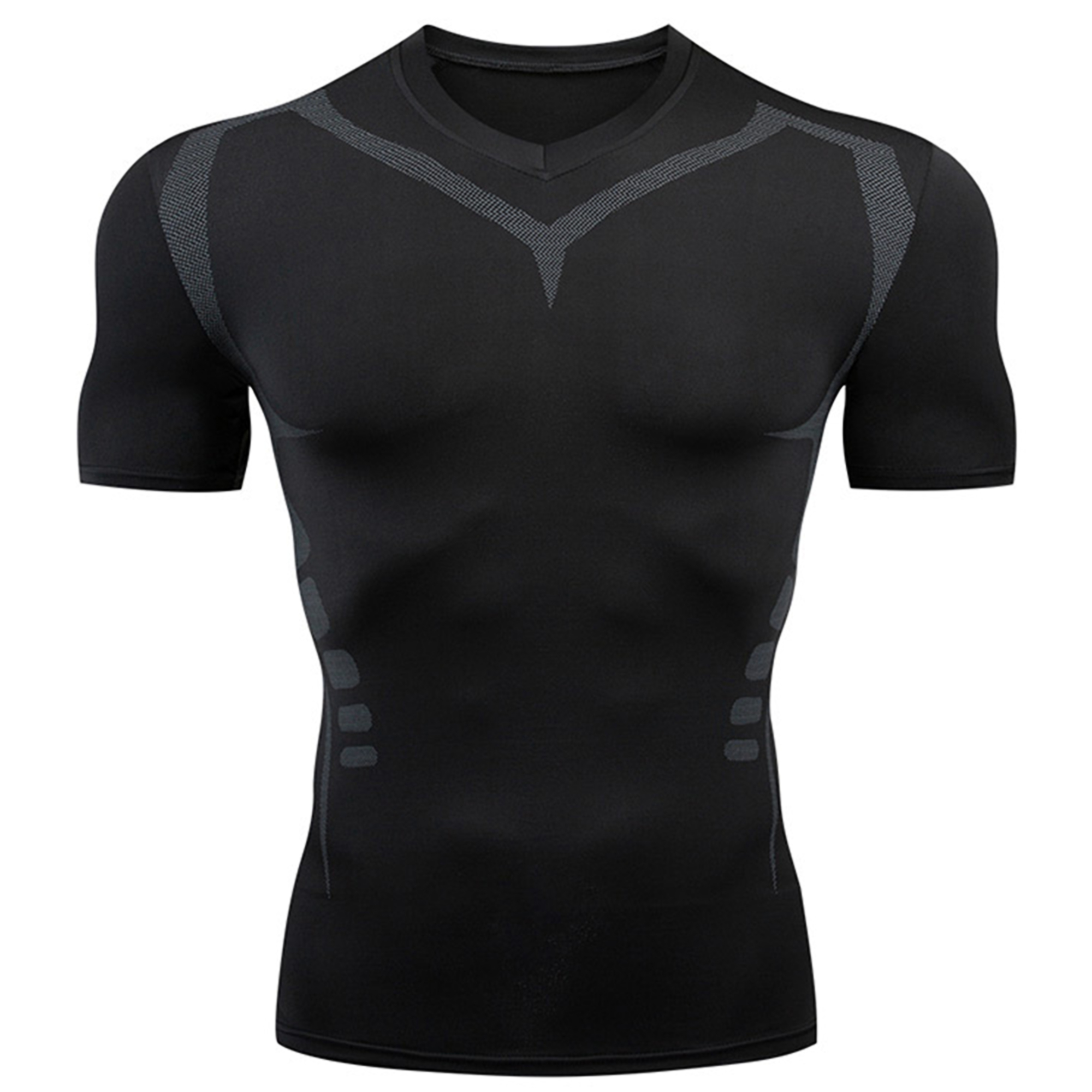 Men's Short Sleeve Dry Fit Compression Shirt 2