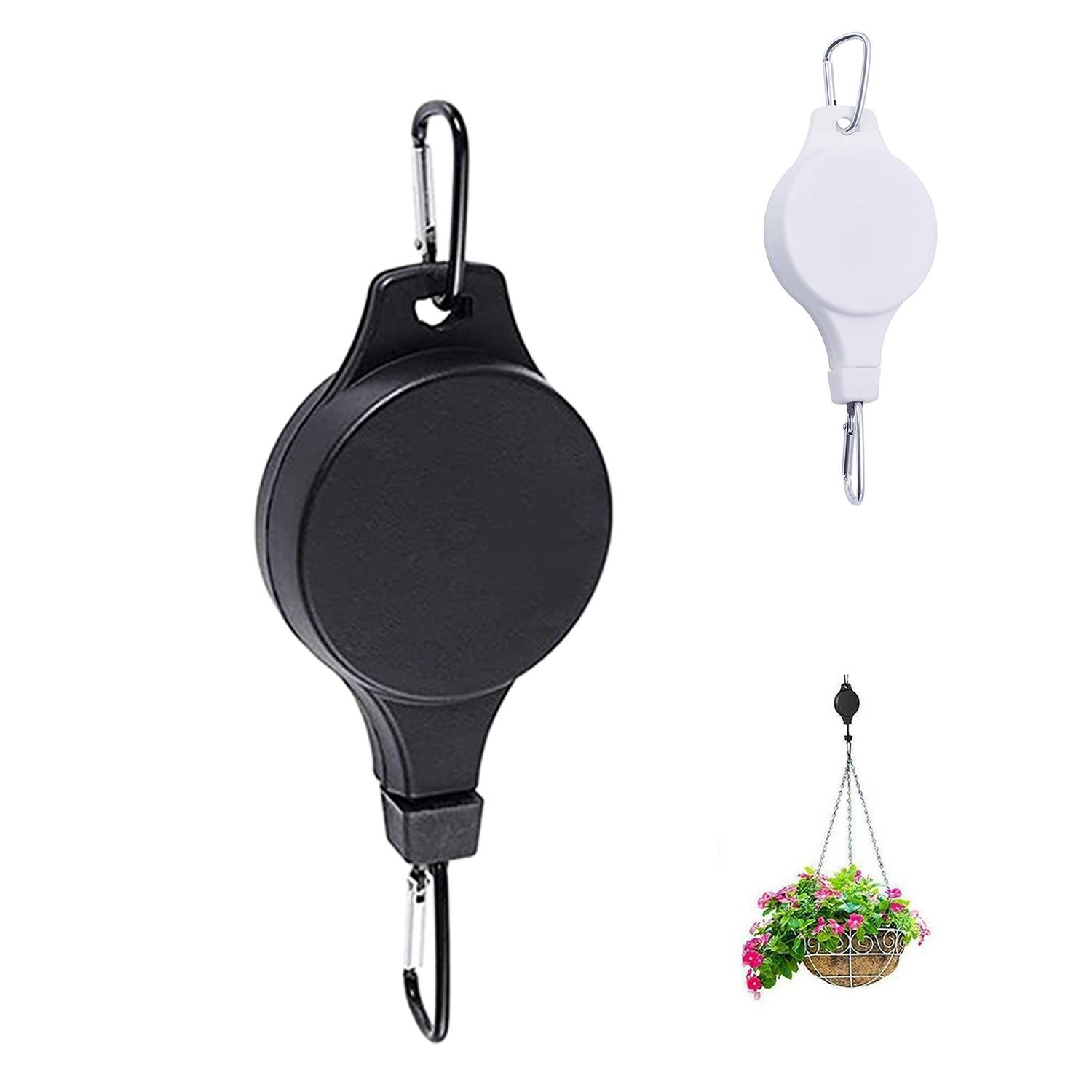 Plastic Retractable plant Hanger Hook 6