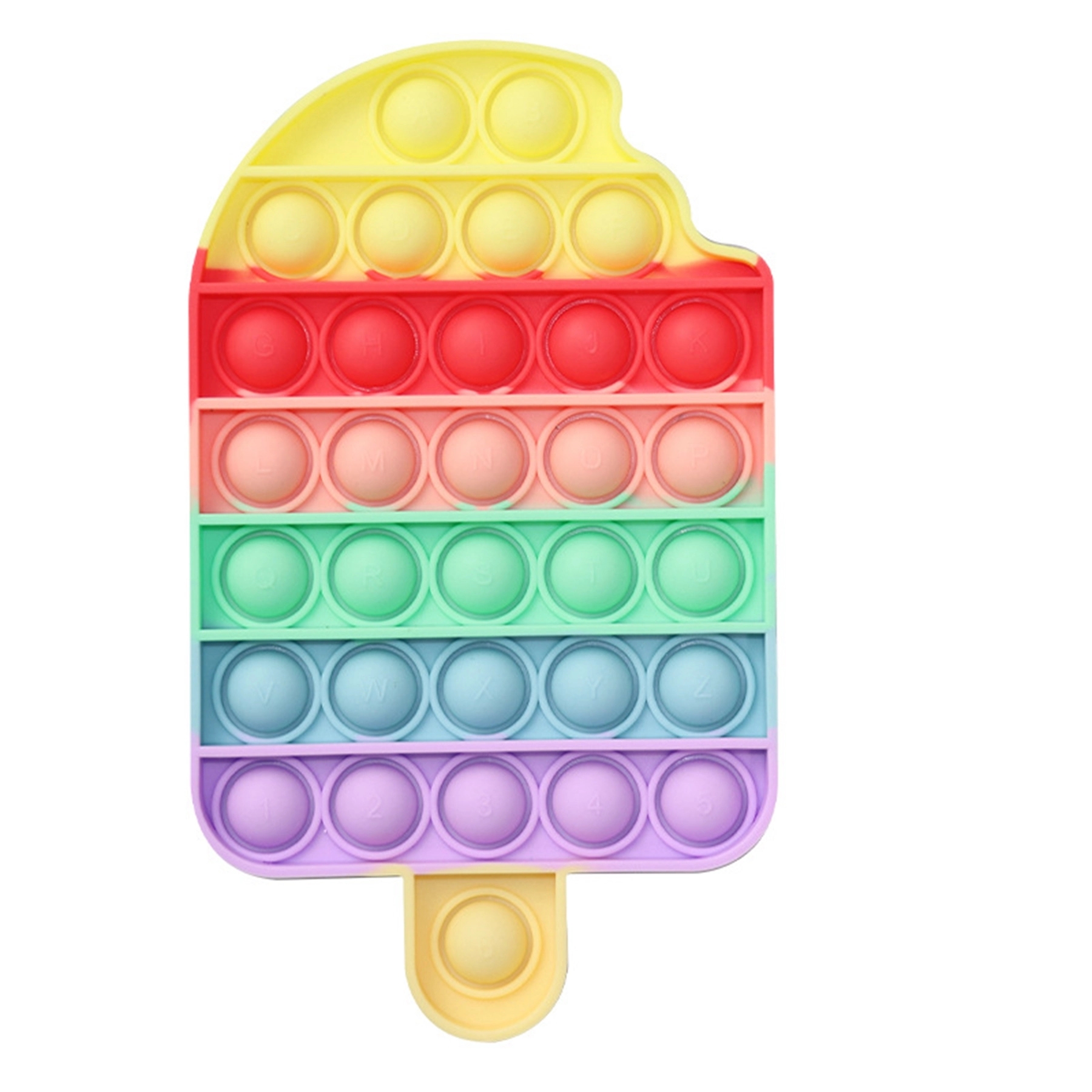 Ice Cream Shape Push Pop Bubble Toy 9