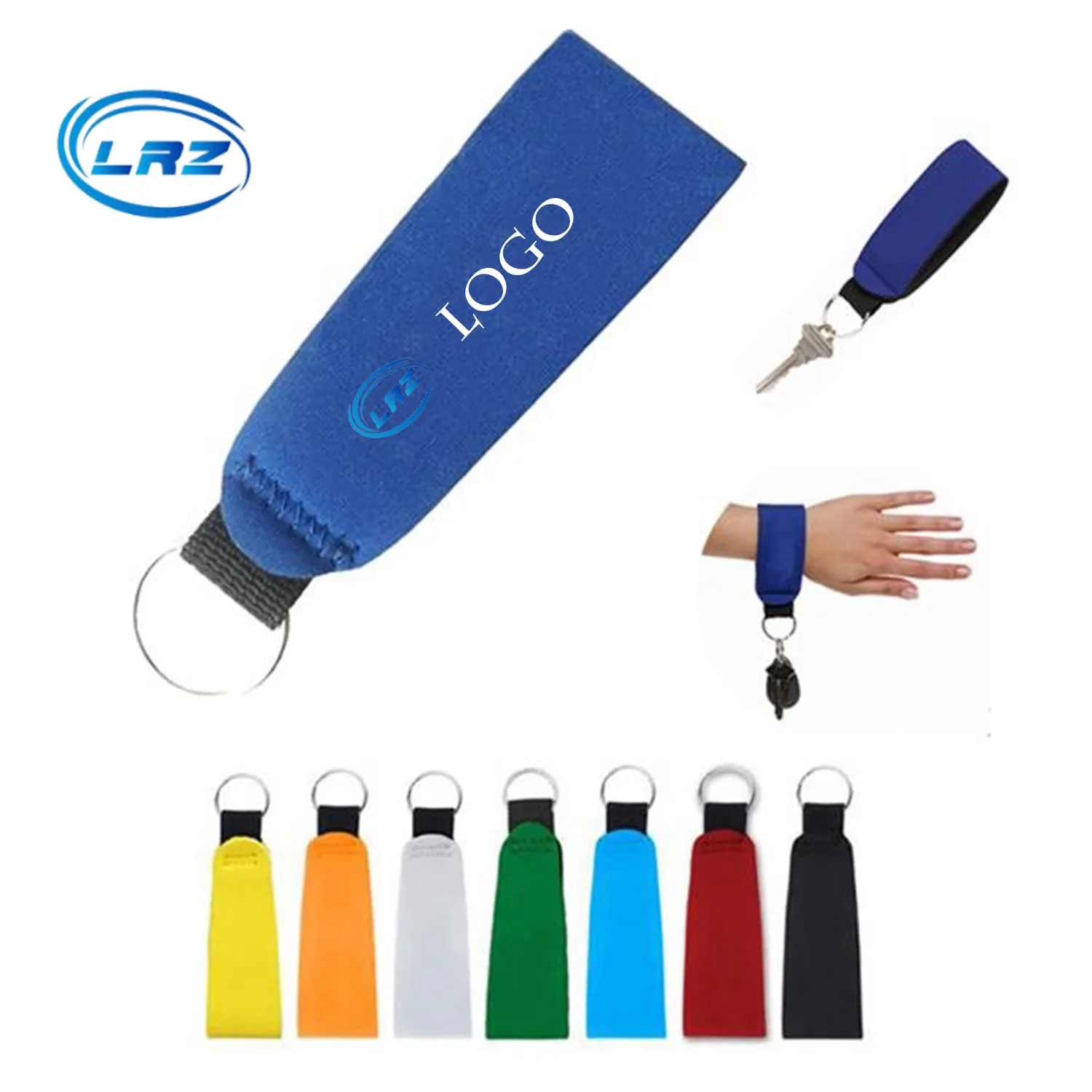 Neoprene Wristband Keychain 1