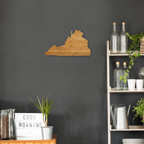 U.S. State Shaped Bamboo Cutting and Serving Boards 317