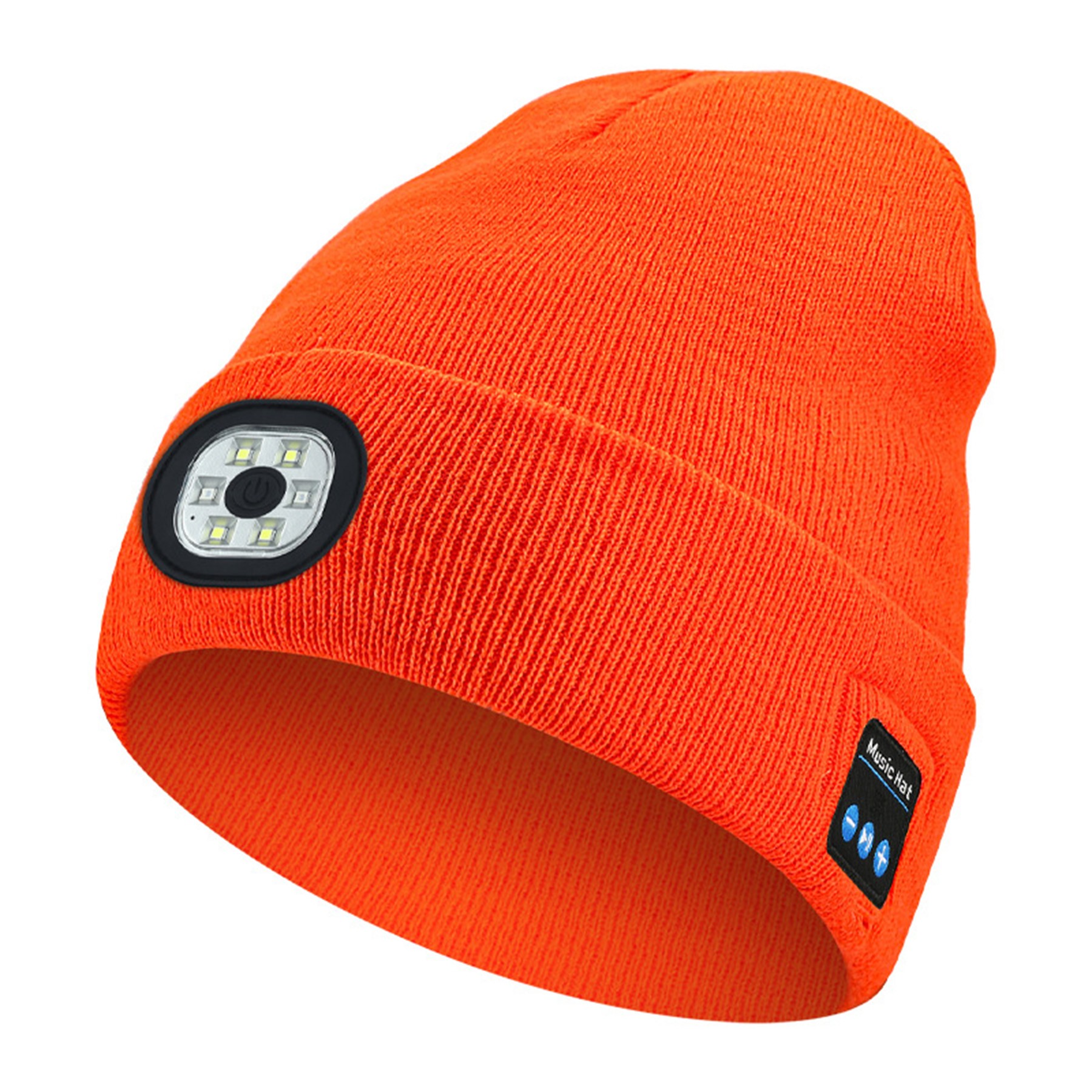 LED-lit Wireless Bluetooth Music Hat 9