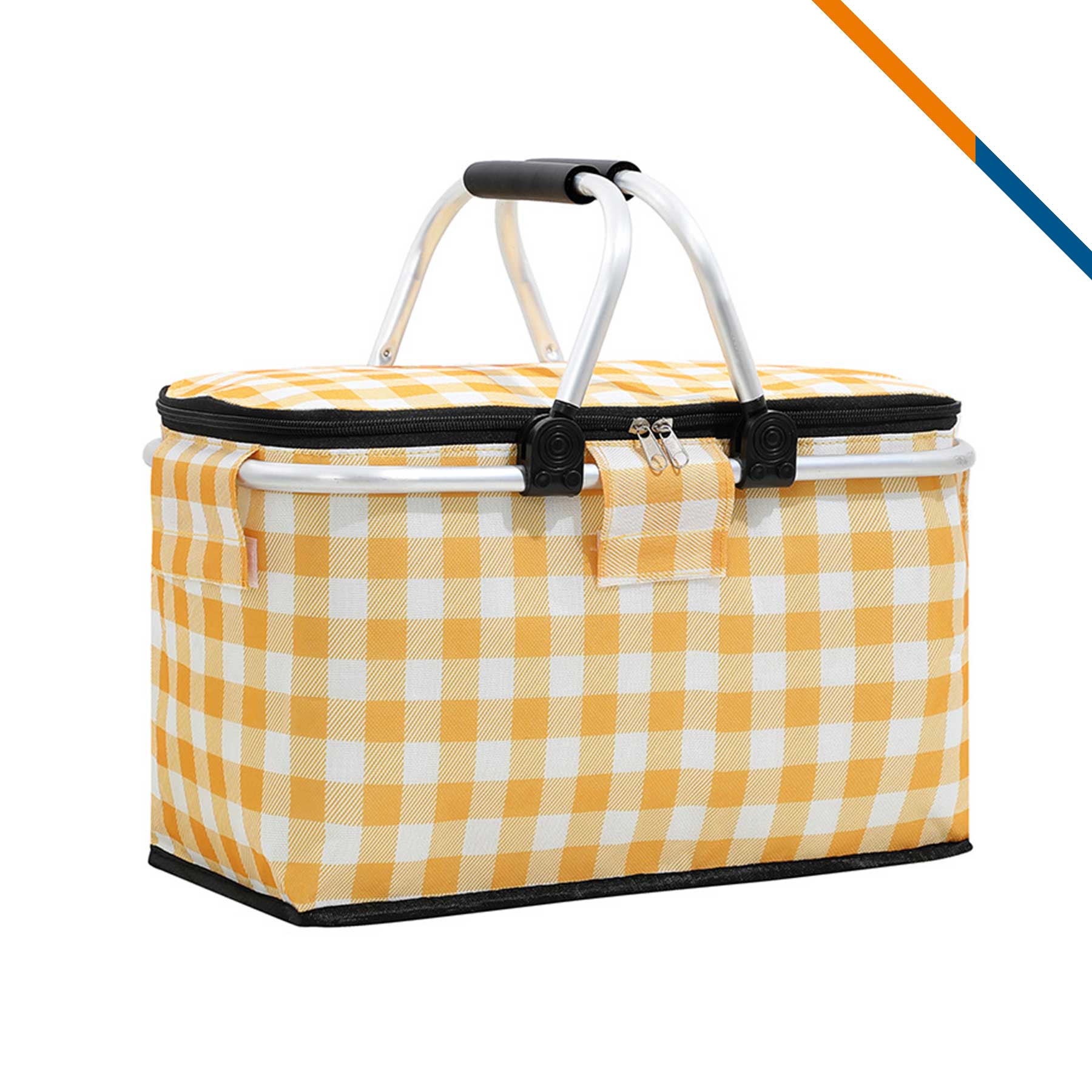 PineChill Collapsible Picnic Cooler Basket 9