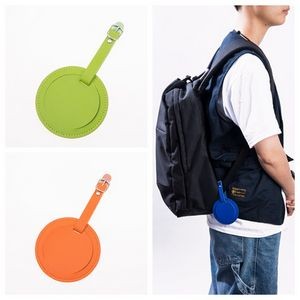 Round Double-Sided Luggage Tag 2