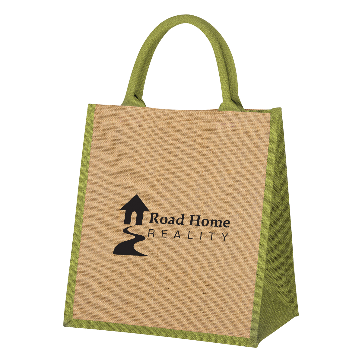 Escape Jute Tote Bag, custom tote bag with logo imprint 10