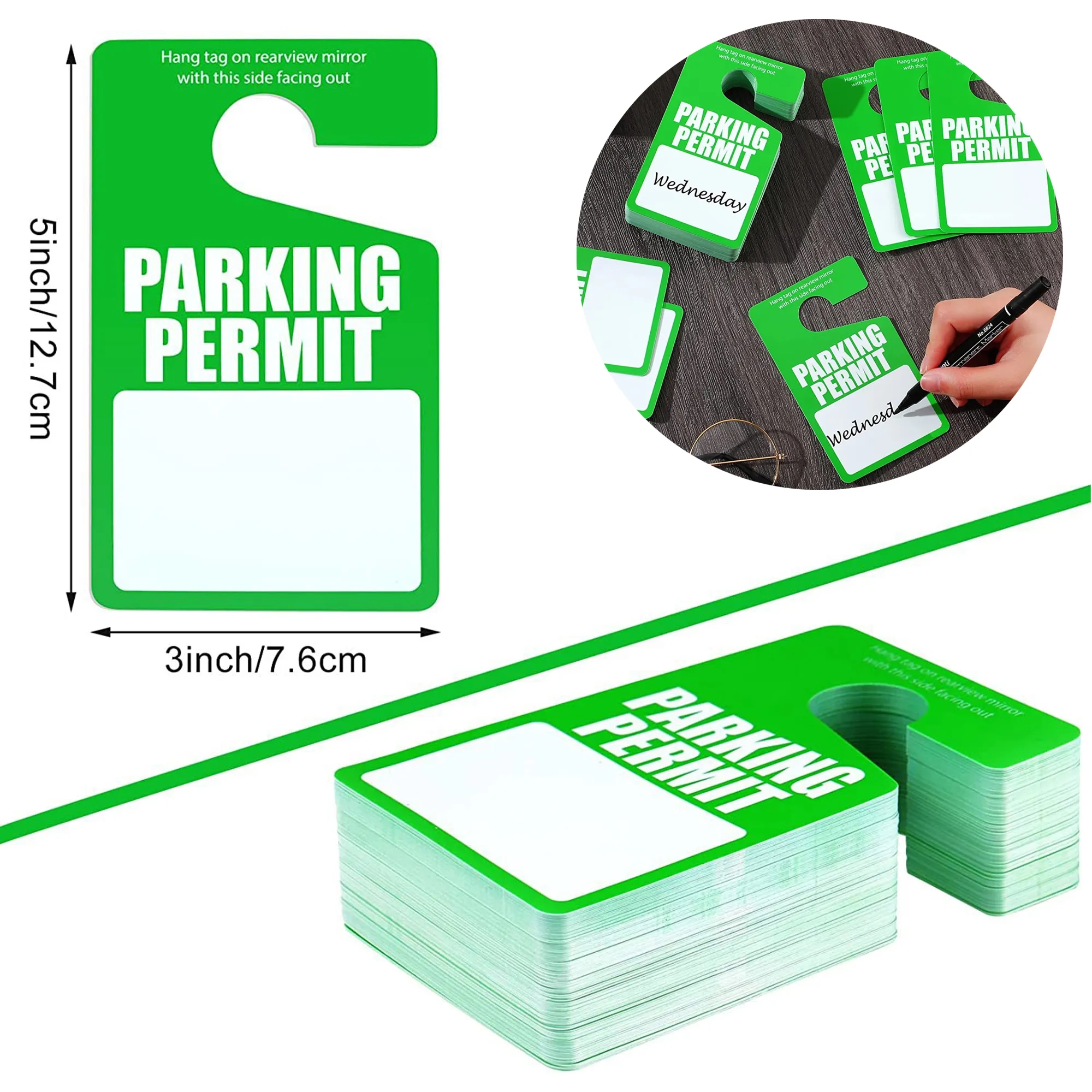 Parking Permit Hang Tags 3