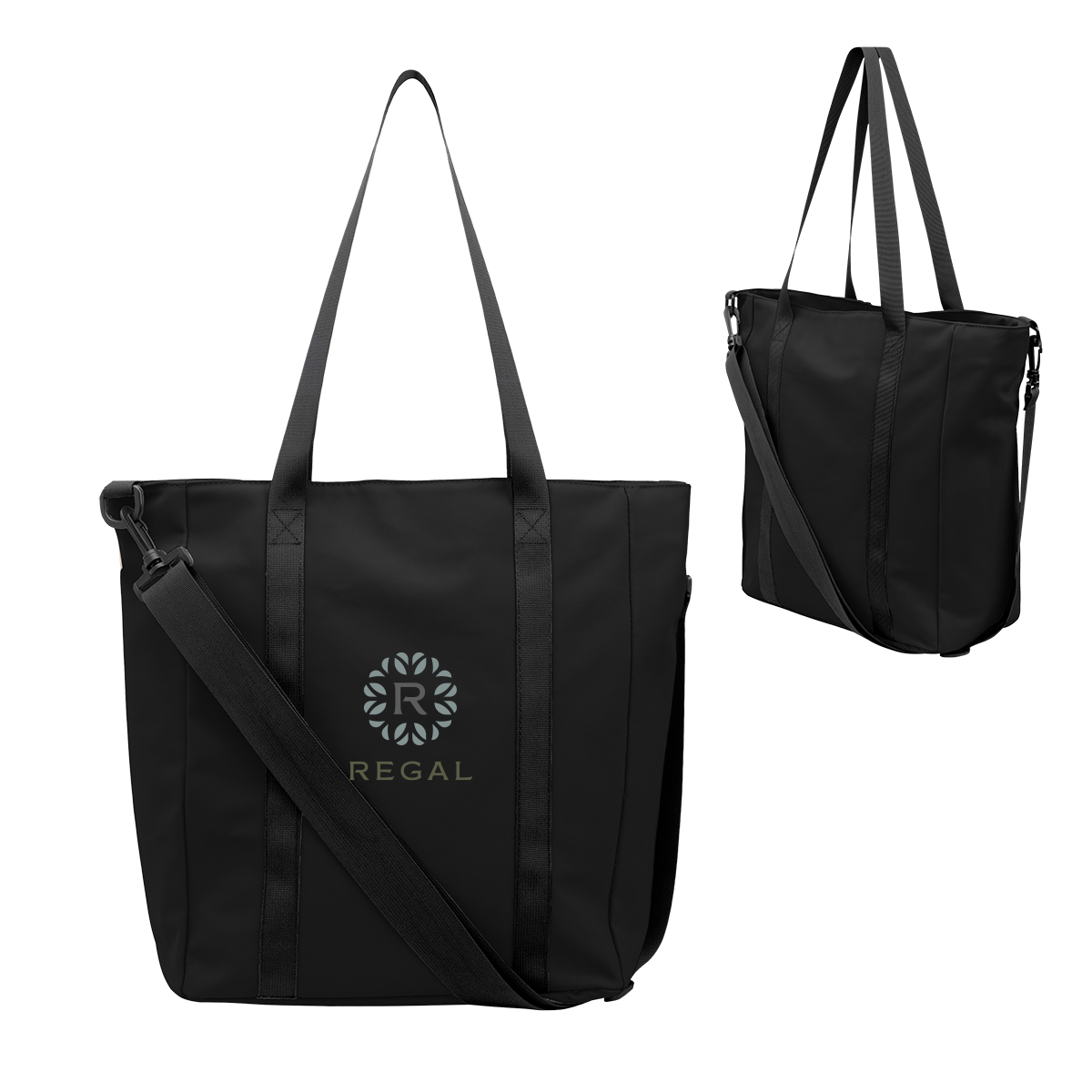 Hudson rPET Leatherette Computer Tote Bag 5