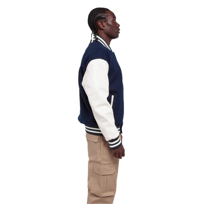 Shaka Wear Men's Letterman Jacket 23