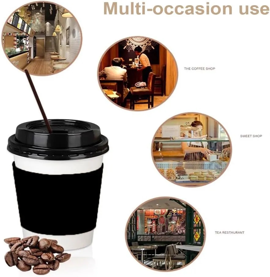 Coffee Cup Sleeves for 12OZ 16OZ 4