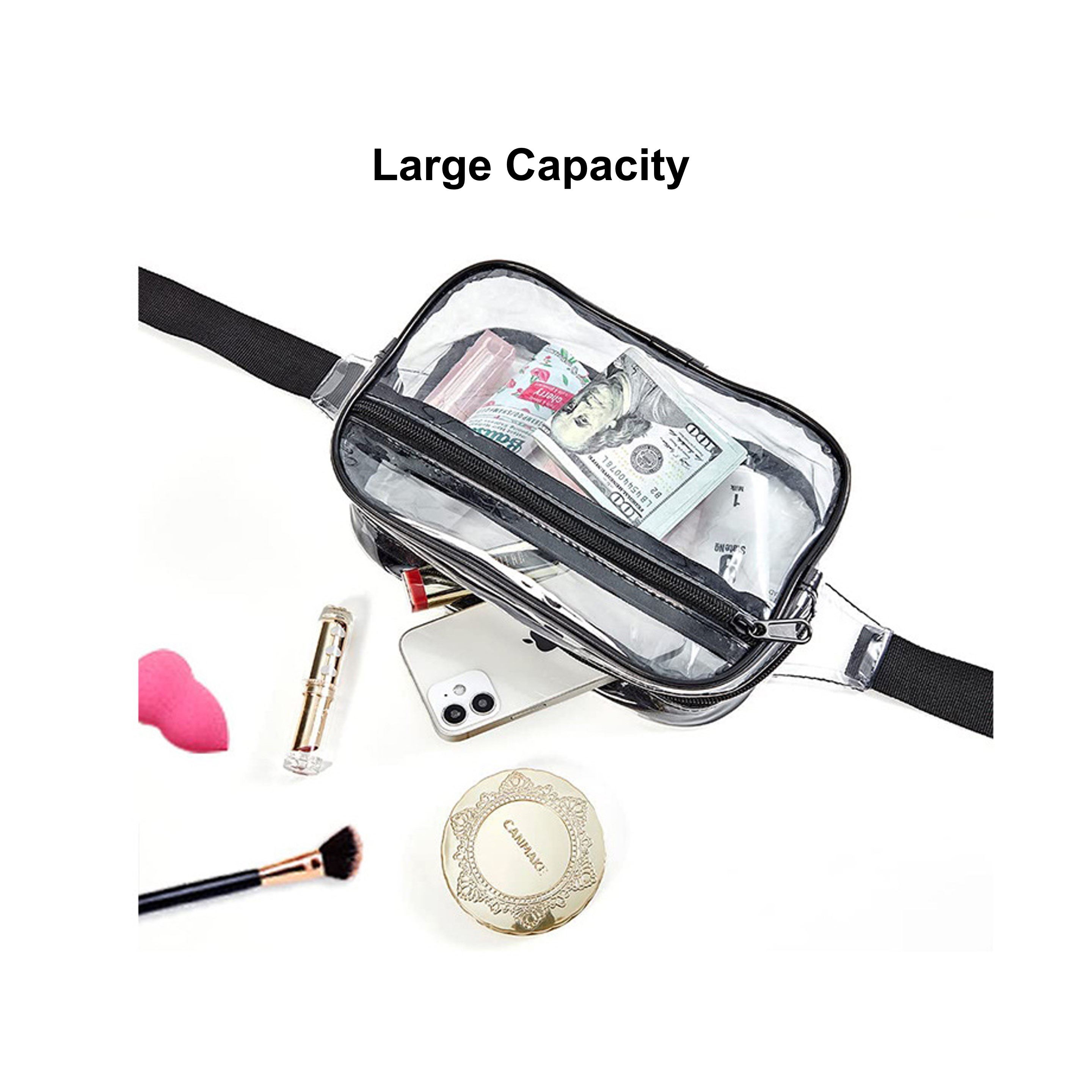 Clear Fanny Pack Stadium Approved (direct import) 2