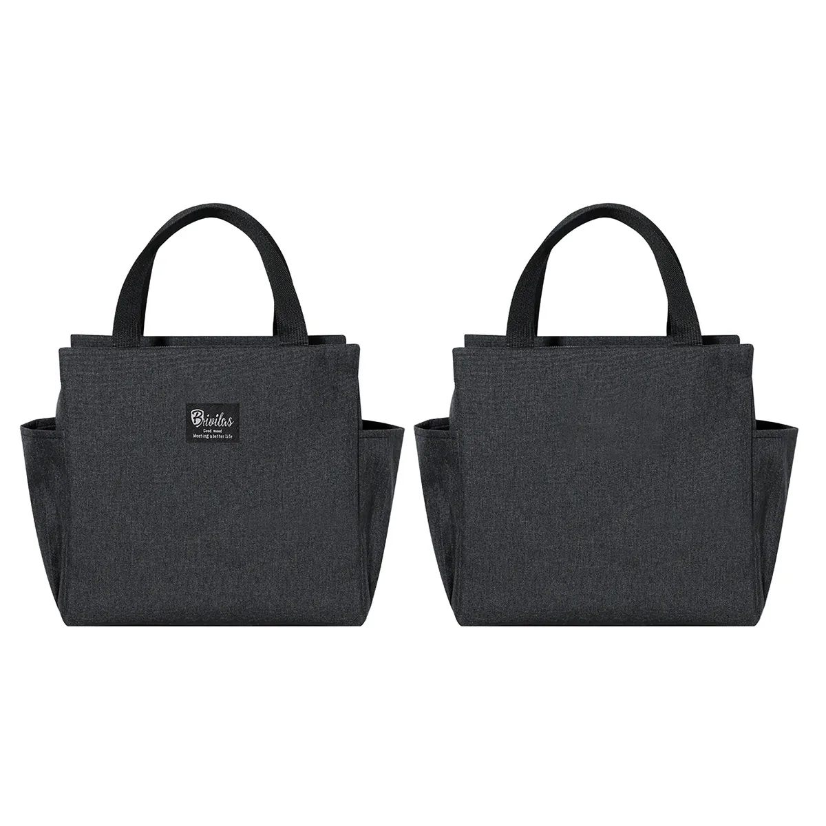 In Stock Custom Portable Reusable Tote Cooler Lunch Bags 10