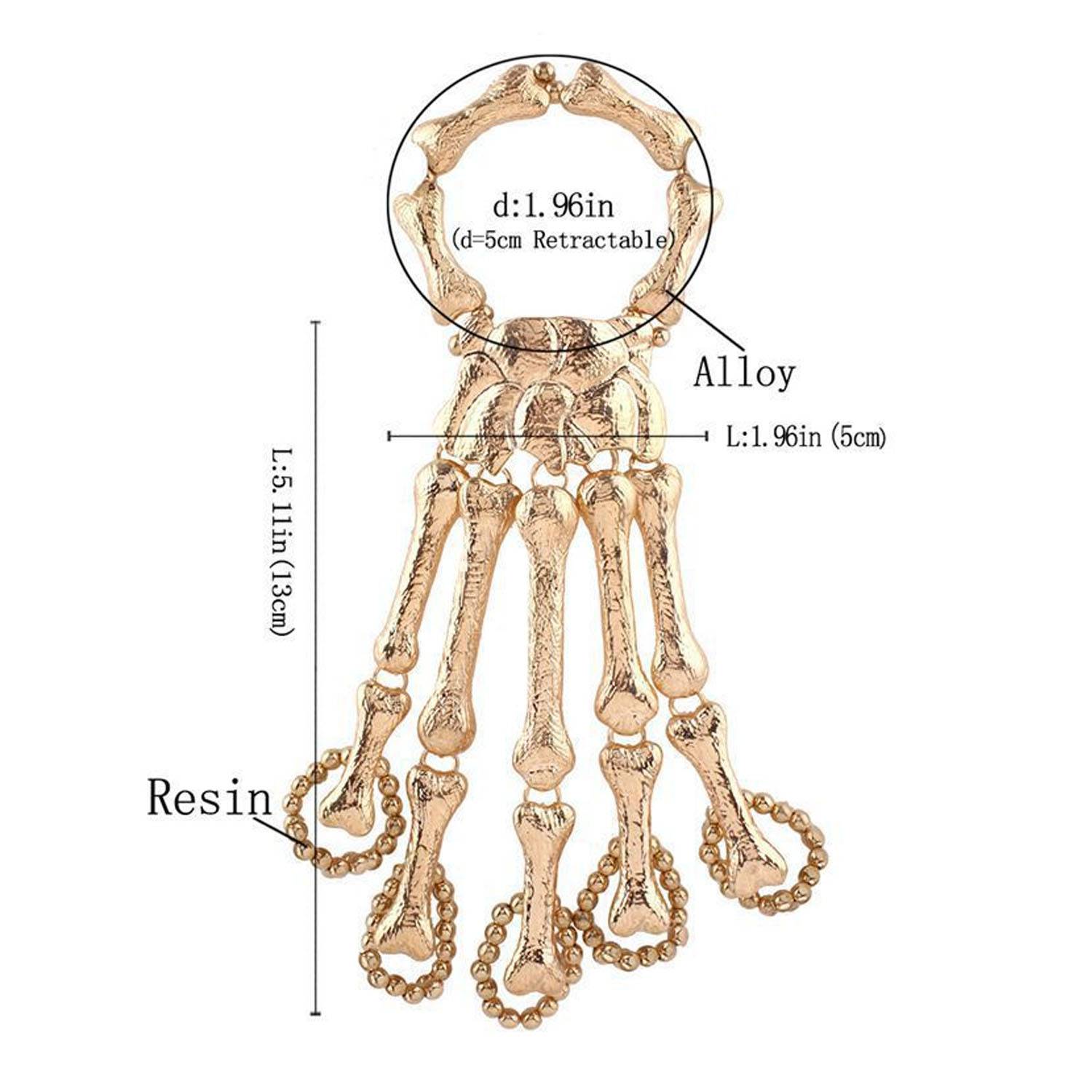 Metal Skeleton Bracelet 2