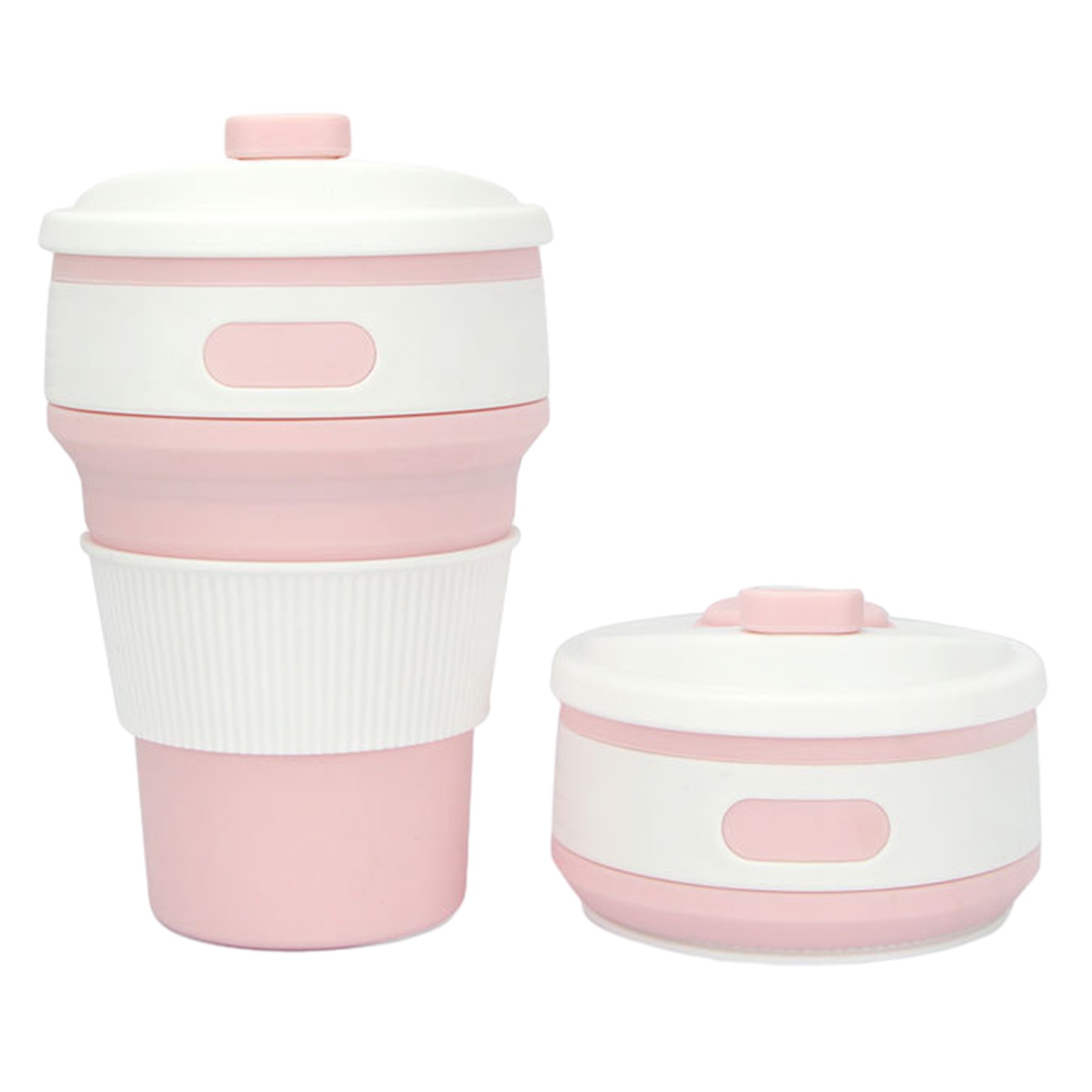 11.8Oz Silicone Folding Water Bottle 2